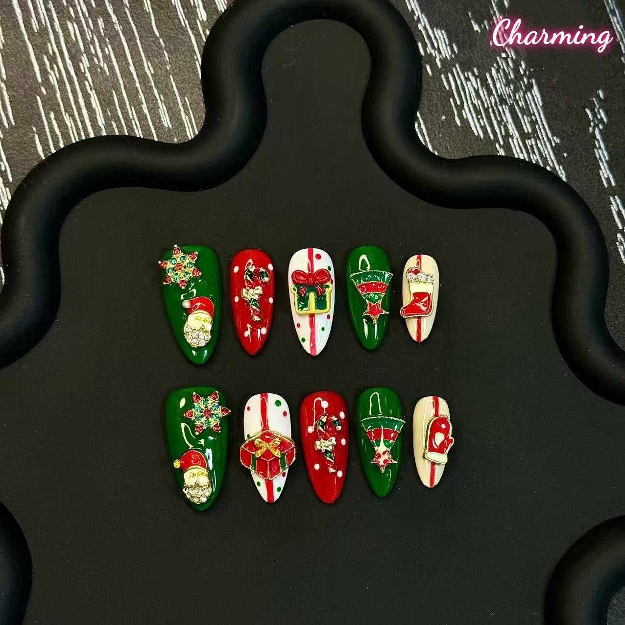 Sugar Plum Dream / Handmade Nails