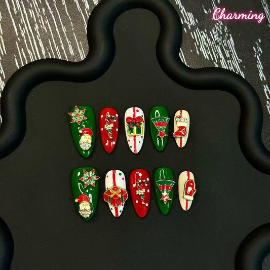 Sugar Plum Dream / Handmade Nails