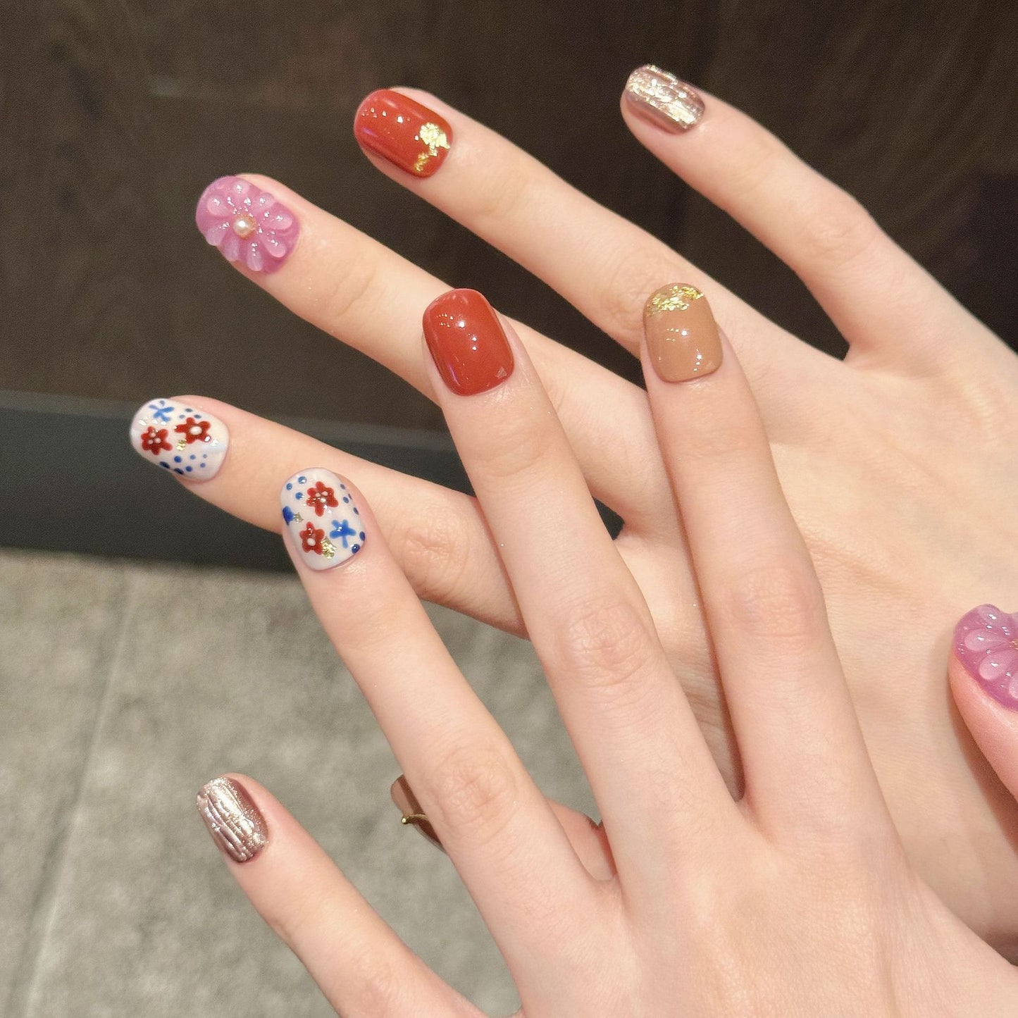 Echo of a Garden / Handmade Nails