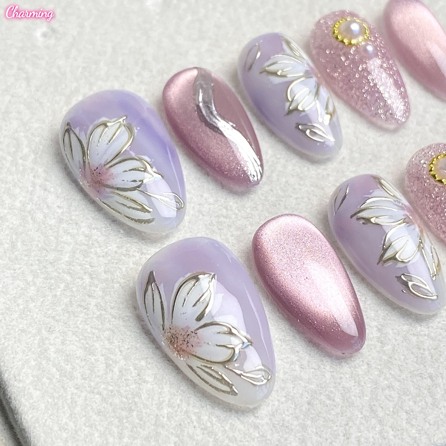 Petals That Never Wilt / Handmade Nails