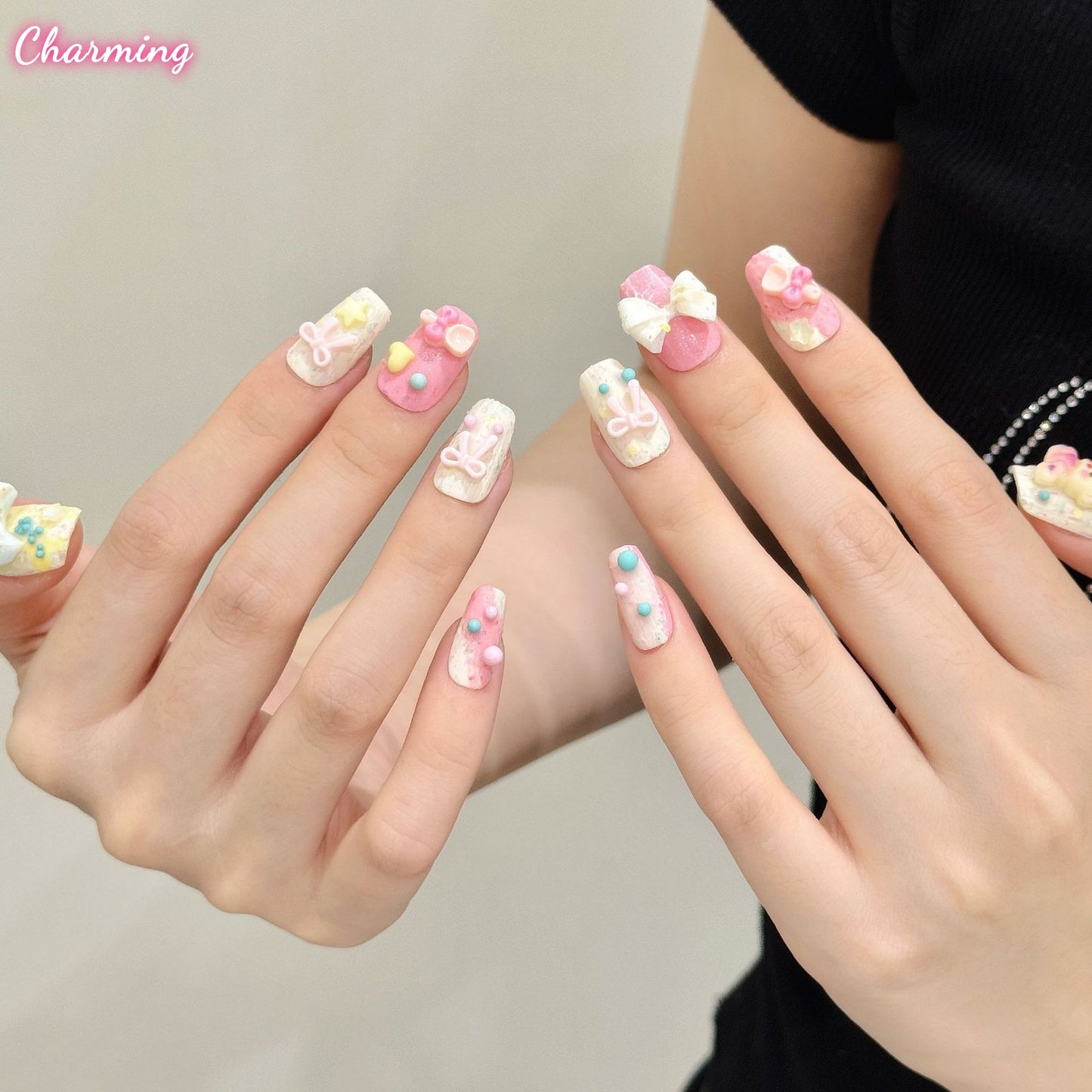 Sweet Bear / Handmade Nails
