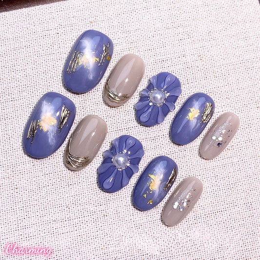Tranquil Nude/ Handmade Nails