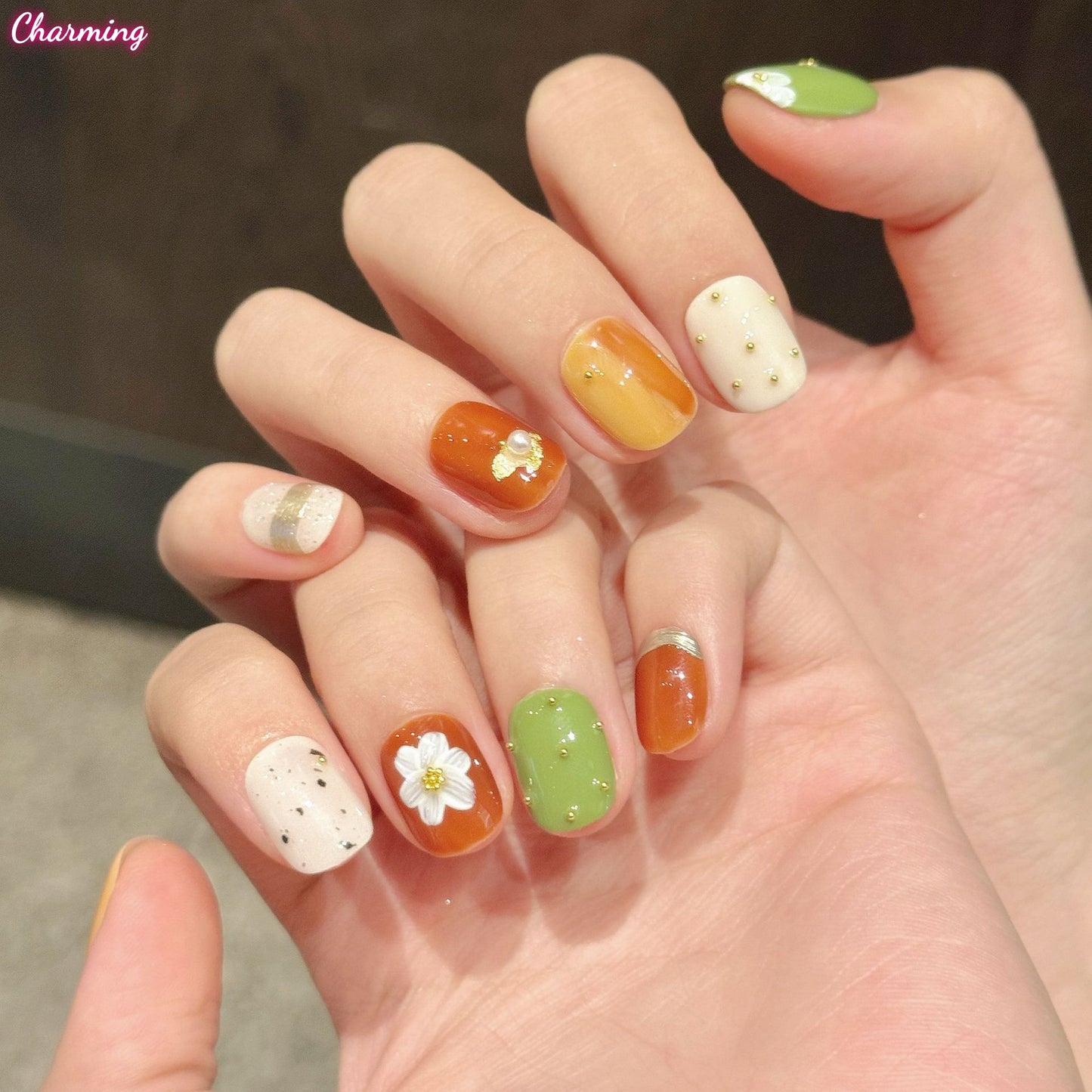 Meadow Bloom / Handmade Nails