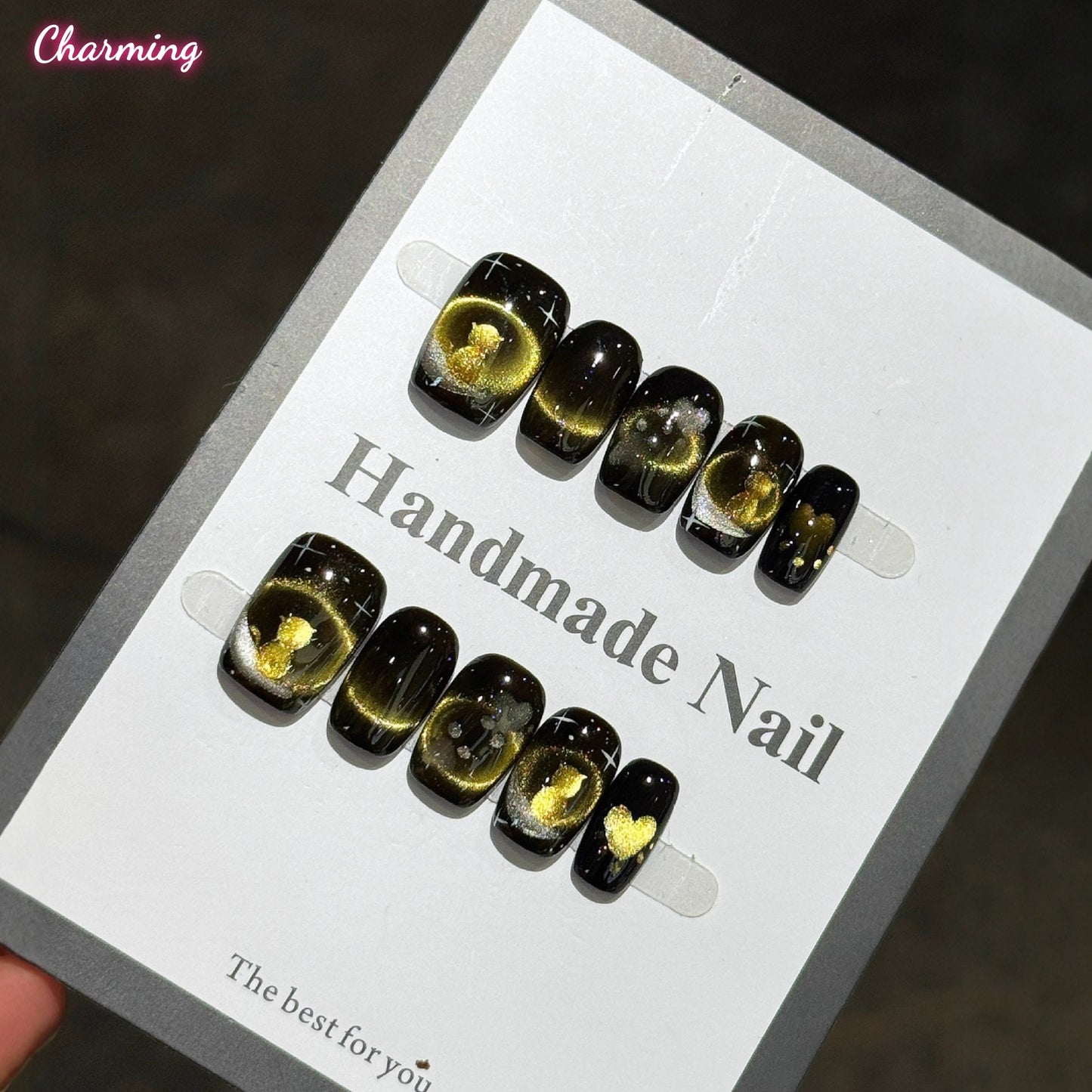 Feline Legend  / Handmade Nails