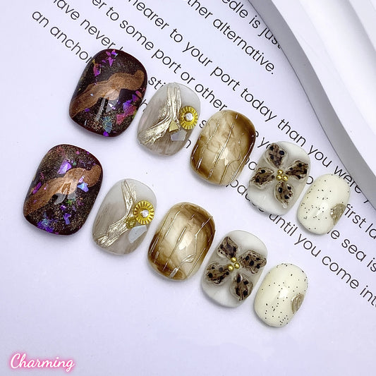 Glimmer of Yesterday / Handmade Nails