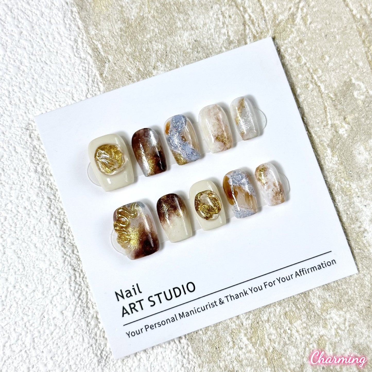 Galaxy Glow / Handmade Nails