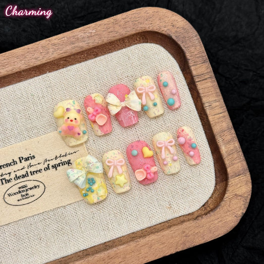 Sweet Bear / Handmade Nails
