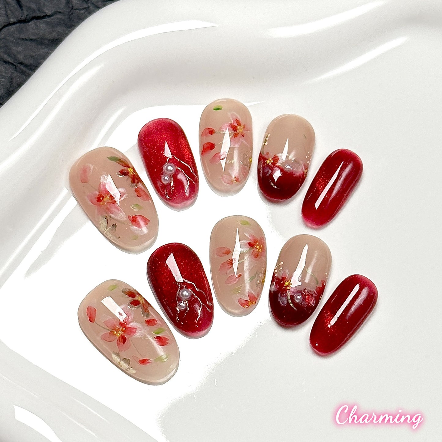 Crimsonblush / Handmade Nails
