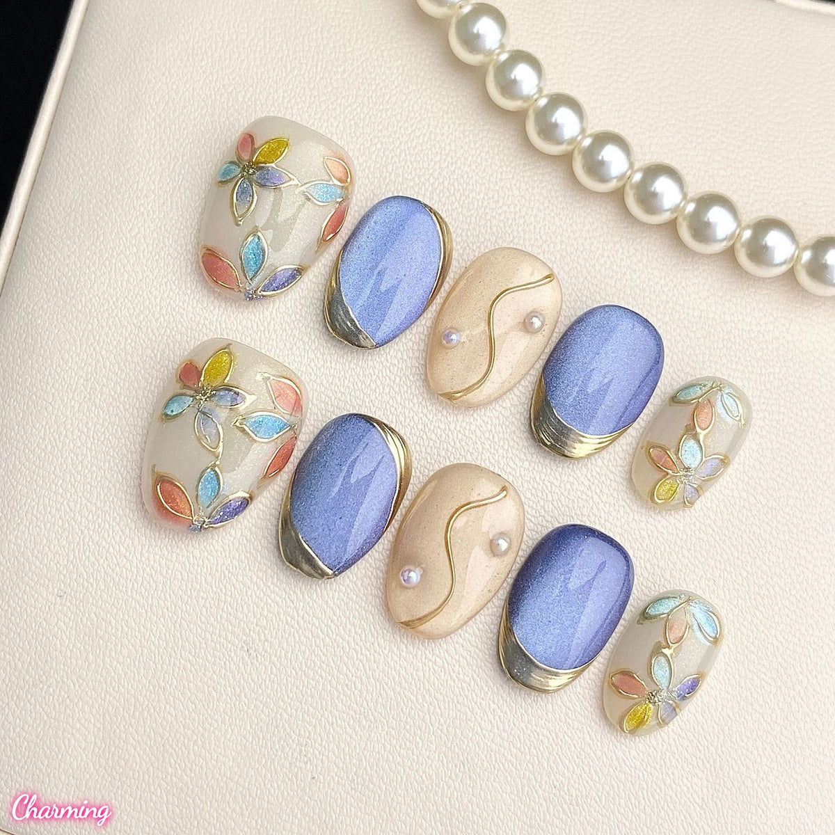 Petal Trace / Handmade Nailsems