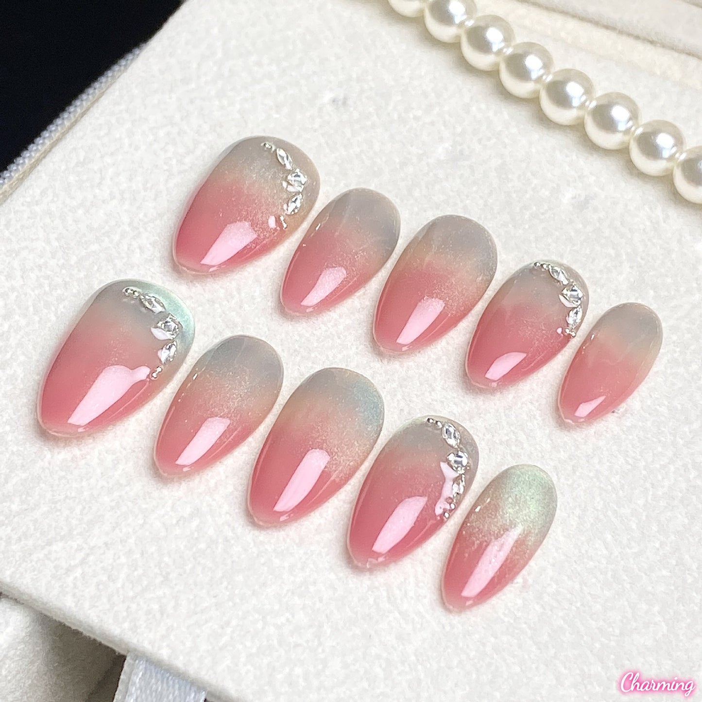 A Glossy Memory / Handmade Nails
