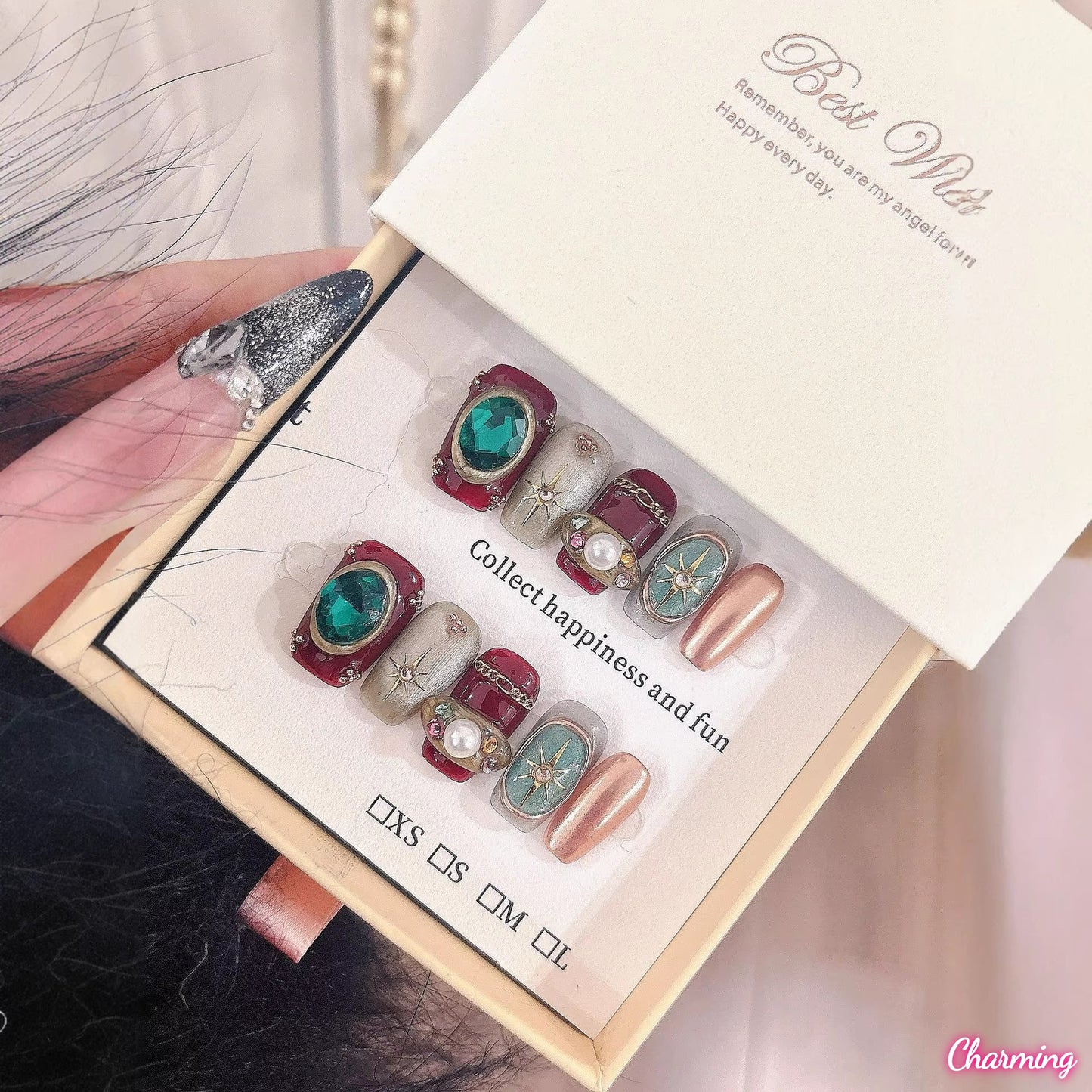 Palace Ornament / Handmade Nails