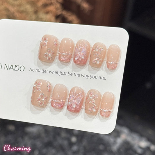 Dancing in the Flowers / Handmade Nails