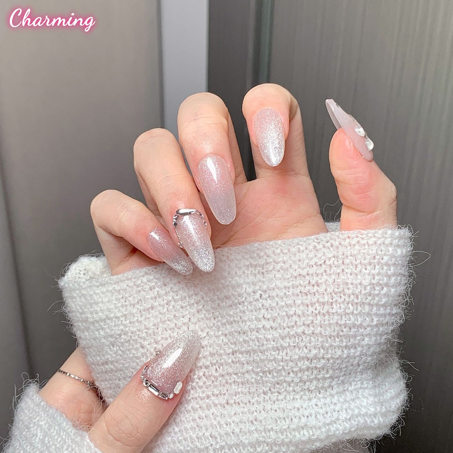 Flower of Crystallization / Handmade Nails