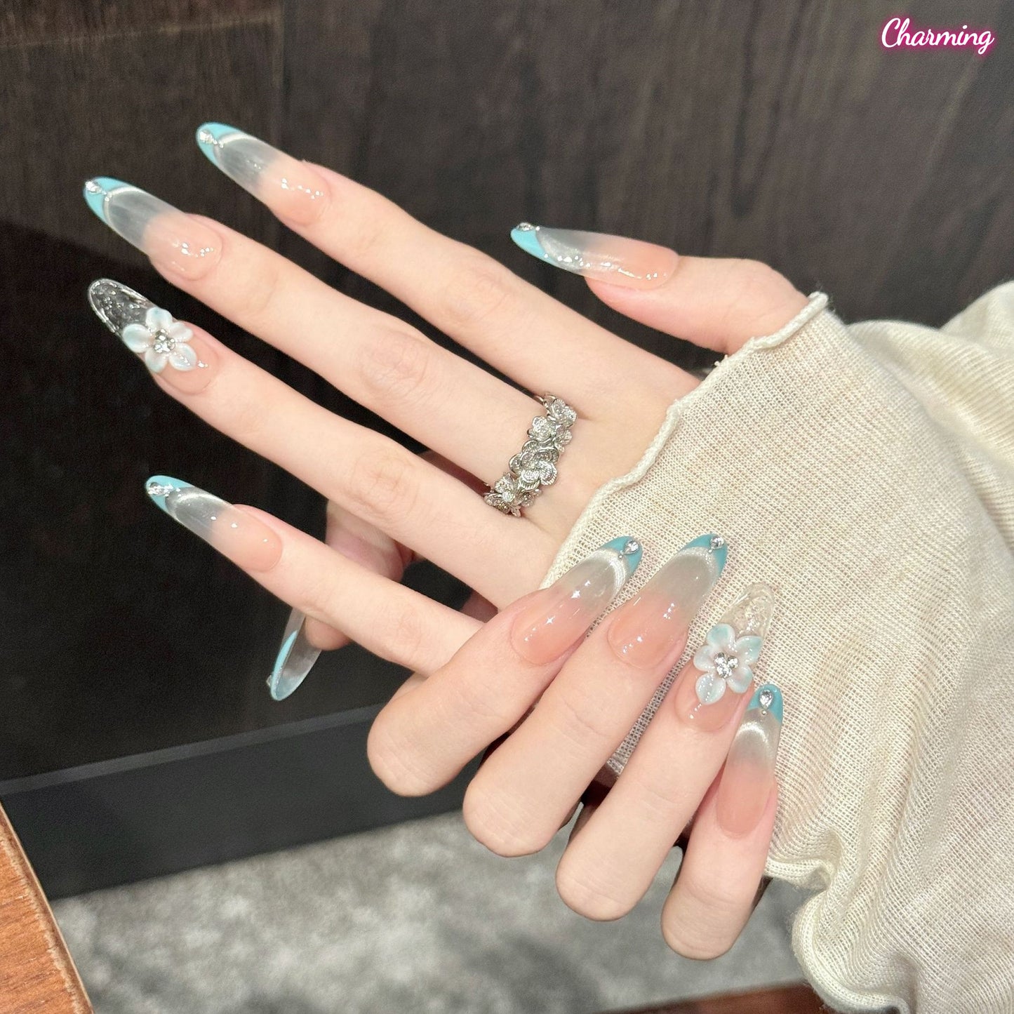 The Coolness of Summer / Handmade Nails