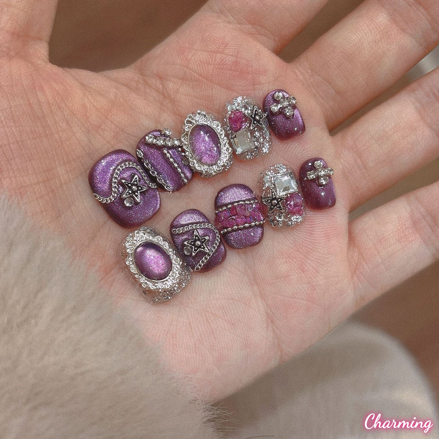 Twilight Mirage / Handmade Nails