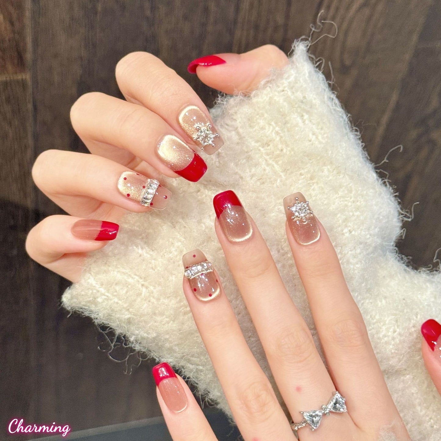 Redolent Red / Handmade Nails