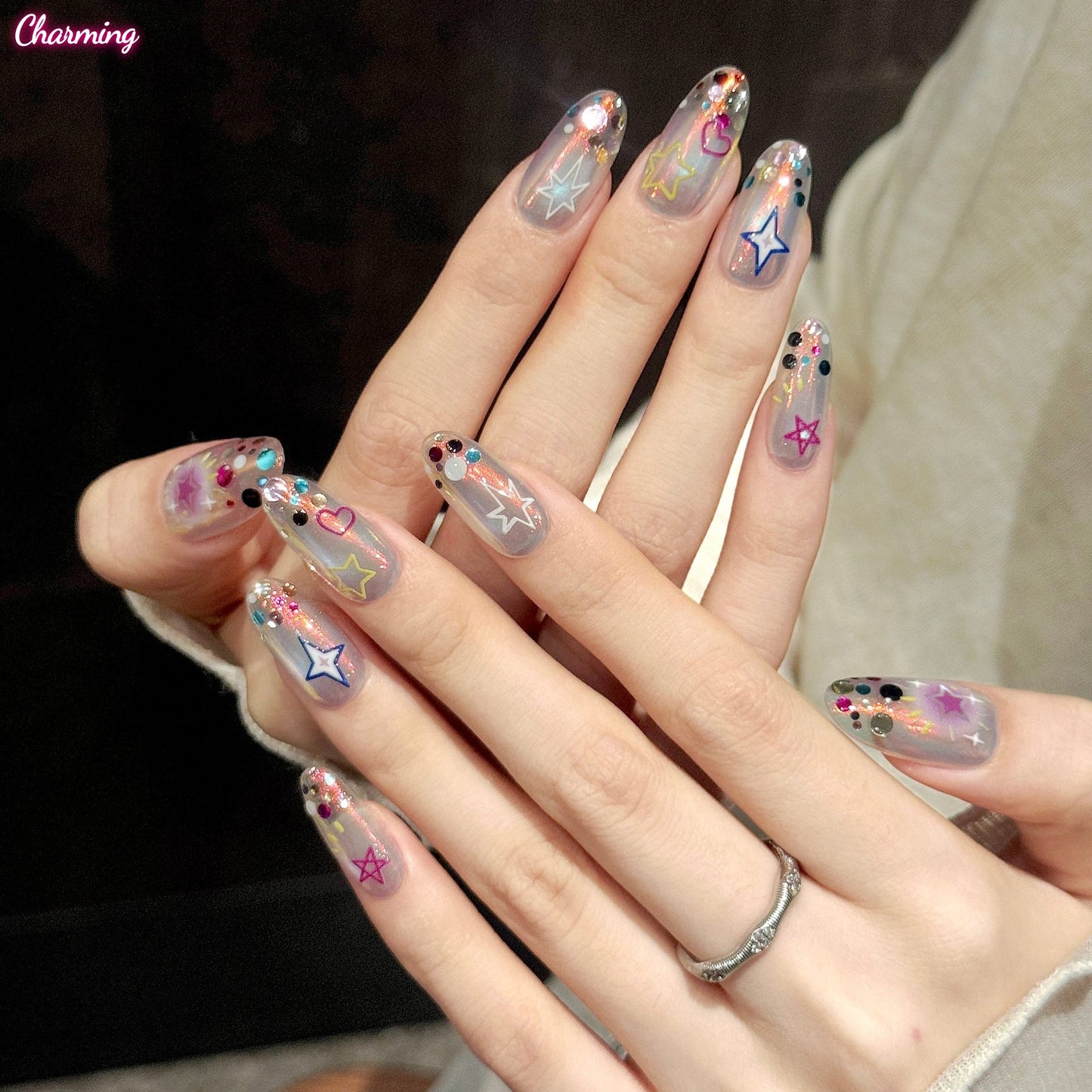 Neon Memory / Handmade Nailsems