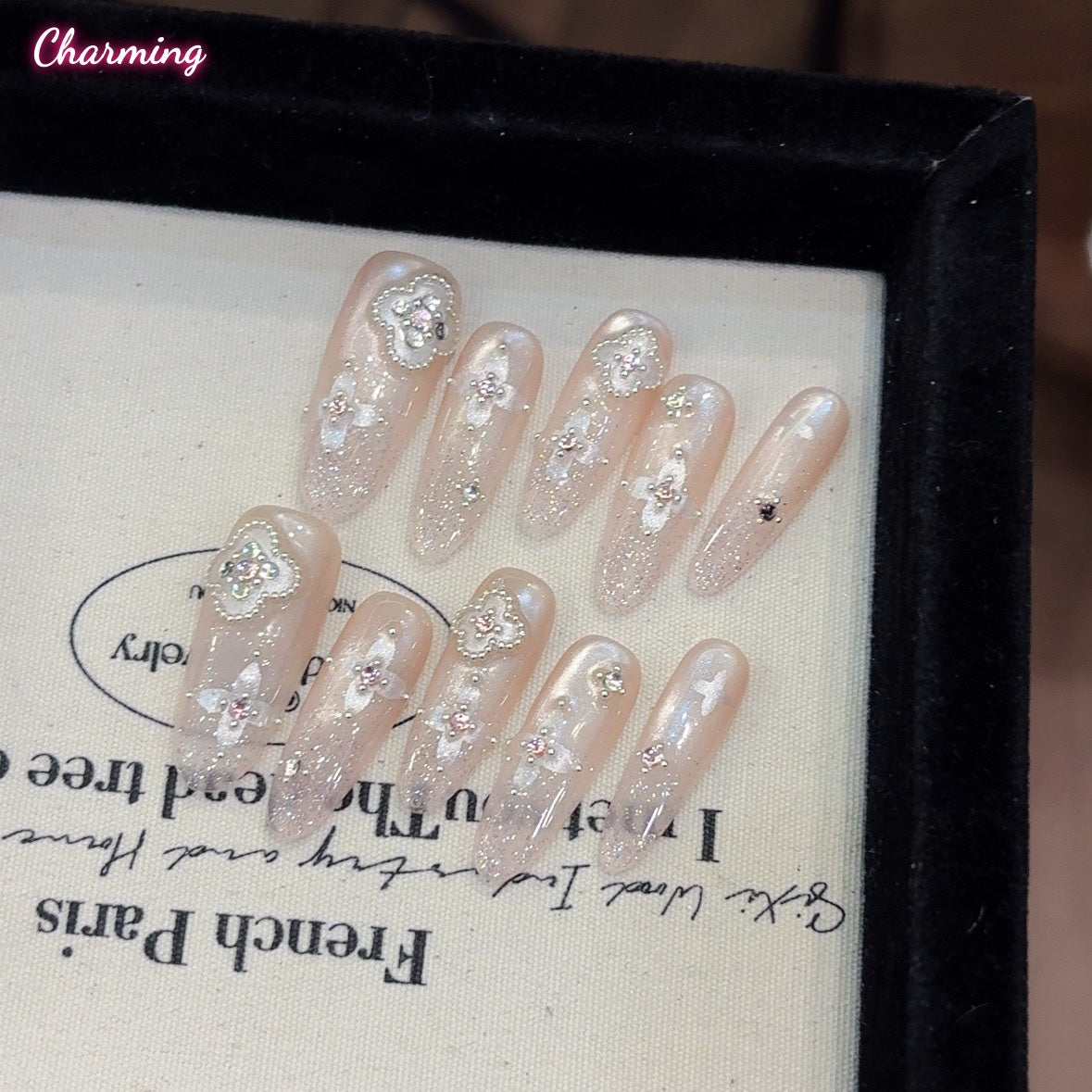 Clover’s Glow / Handmade Nails