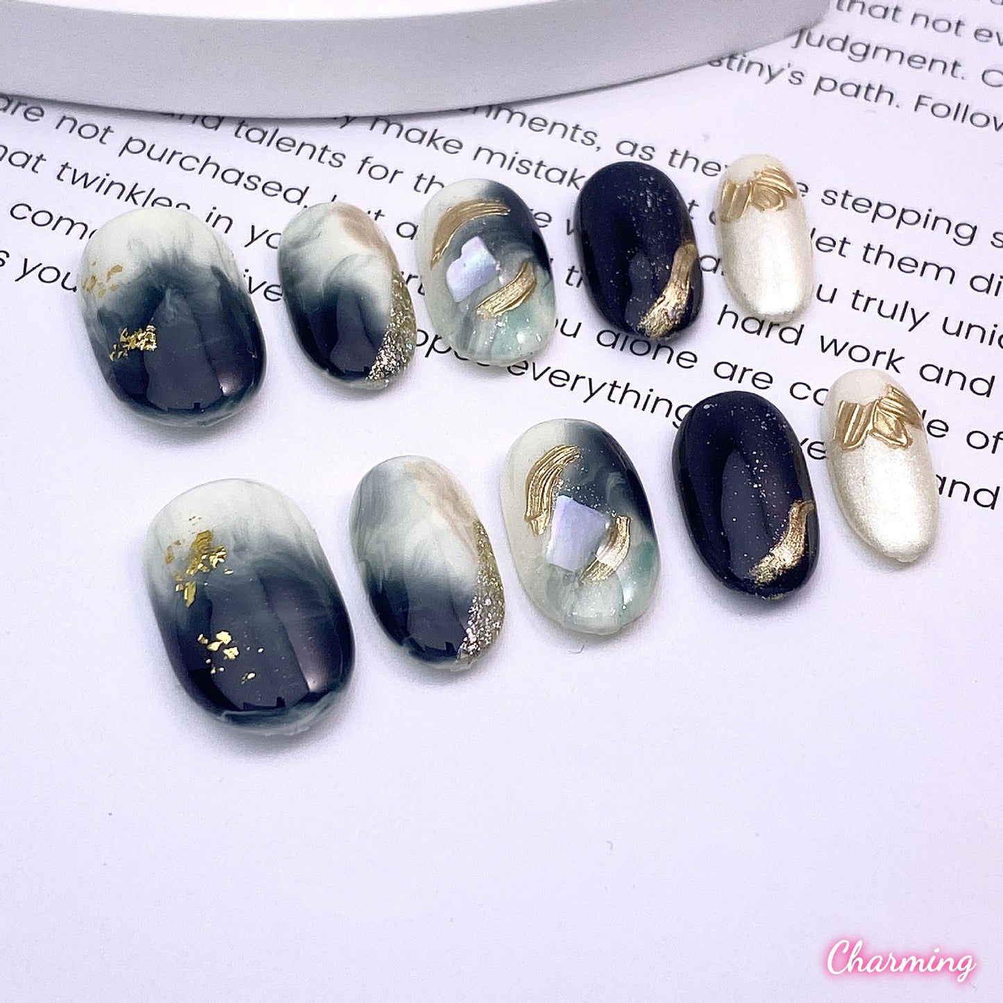 Smoke in the Void / Handmade Nails