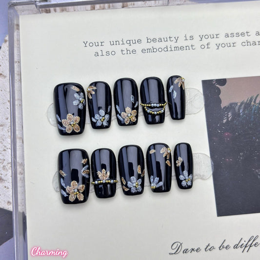 Gilded Whisper / Handmade Nails