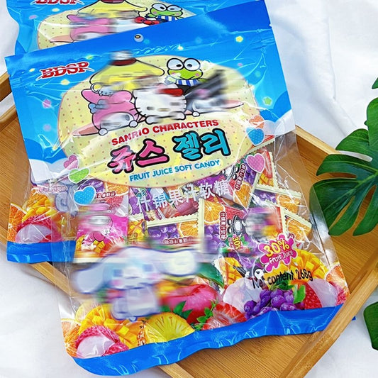 Korean Snack-Juice fudge Sanriooo Hello Kittyy candy